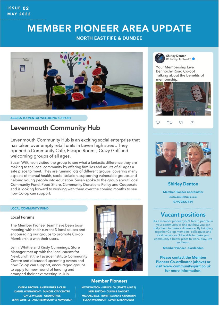 ShirleyDenton12's tweet image. Just some of the great work done by the team. Great to be out and about again in #Fife #ItsWhatWeDo #supportinglocalcommunities