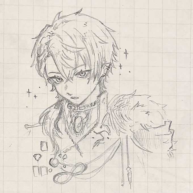世界史のおべんきょがんばった
ちょっとお絵描きした 