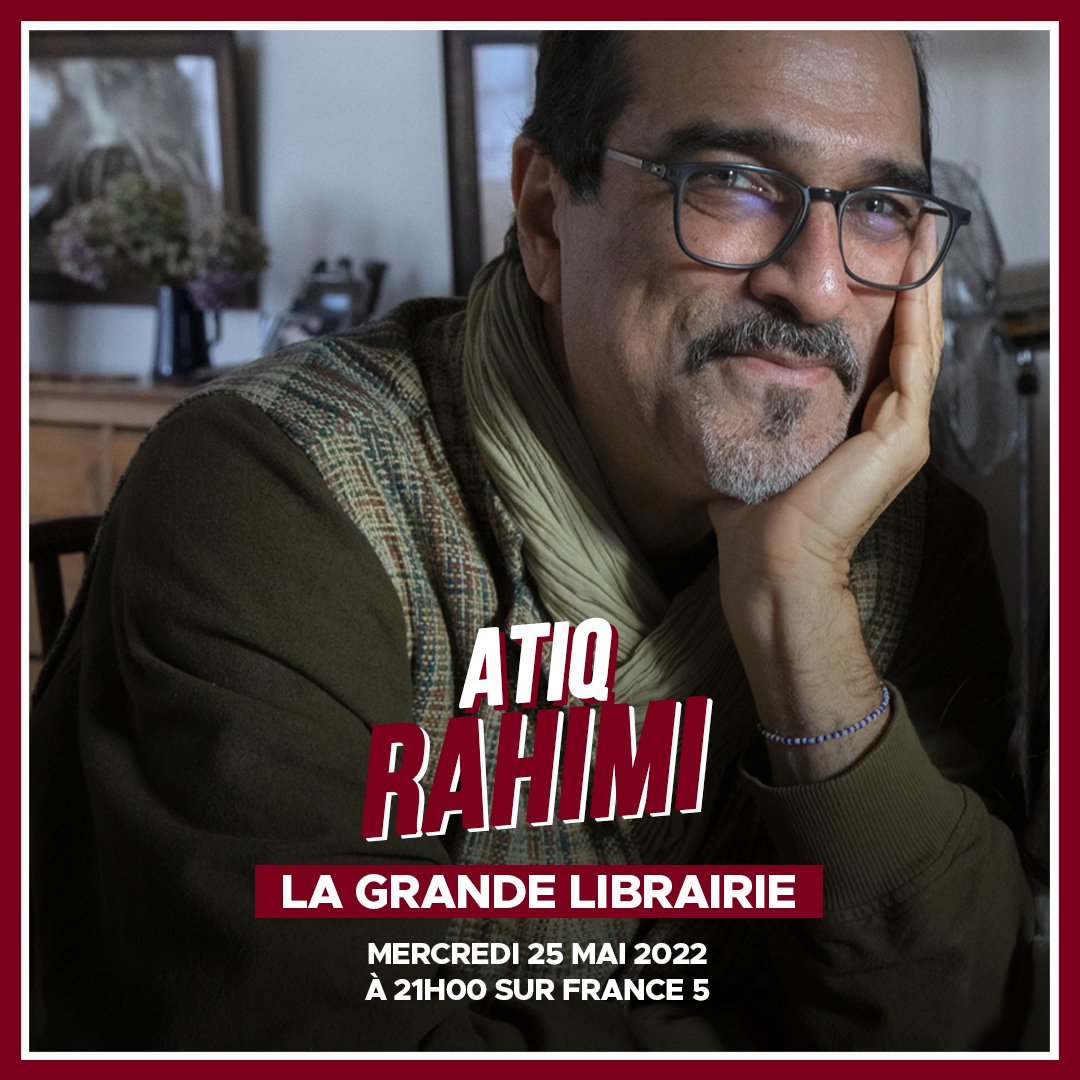 GrandeLibrairie's tweet photo. ✍️Qui n'a jamais eu envie de changer de vie ?! Cette semaine, François Busnel a réuni des écrivains, acteurs et cinéastes qui explorent ce désir de métamorphose !
📚Atiq Rahimi, Alice Rahimi, Isabelle Carré et Bertrand Blier !
📺Rendez-vous mercredi 25 mai à 21h00 sur @France5tv https://t.co/kQdCj8JQNw