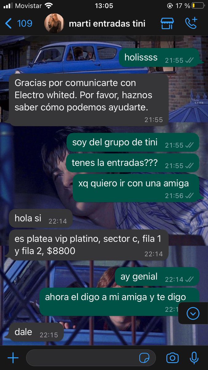 sweetinibcrra's tweet photo. estas son las capturas del chico que le cago 17K y en cuanto le pasó los qr le pareció raro y se contactó para verificar que sean válidas con fullticket y le dijeron que eran falsas https://t.co/G1maiMaViR