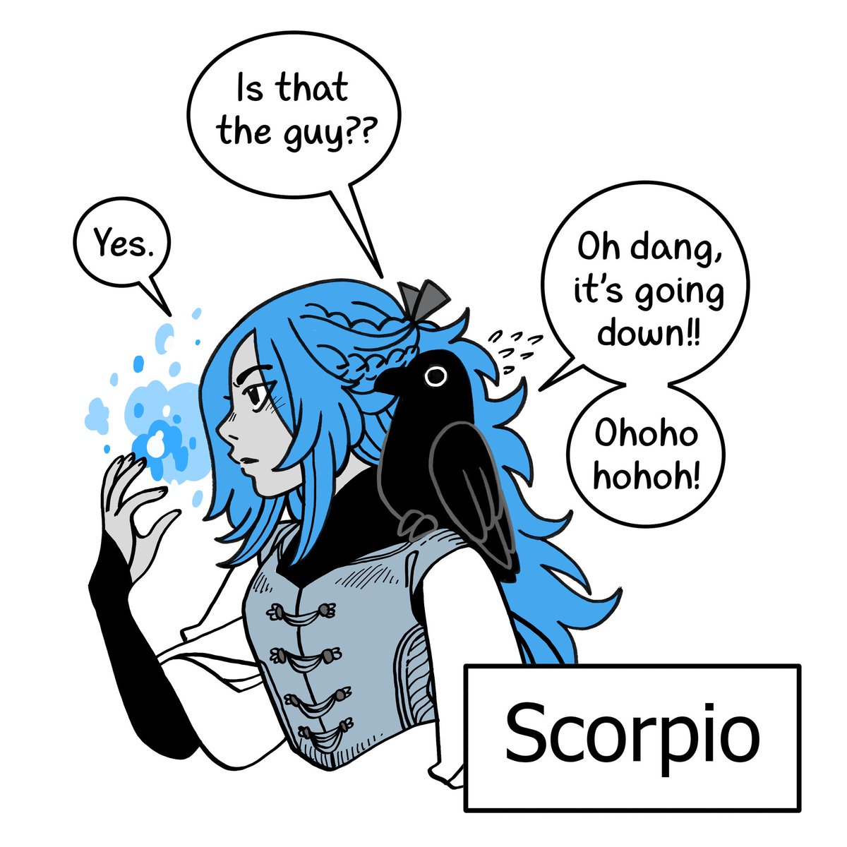 New Crow Time (1/2) ♎️♏️♐️ 