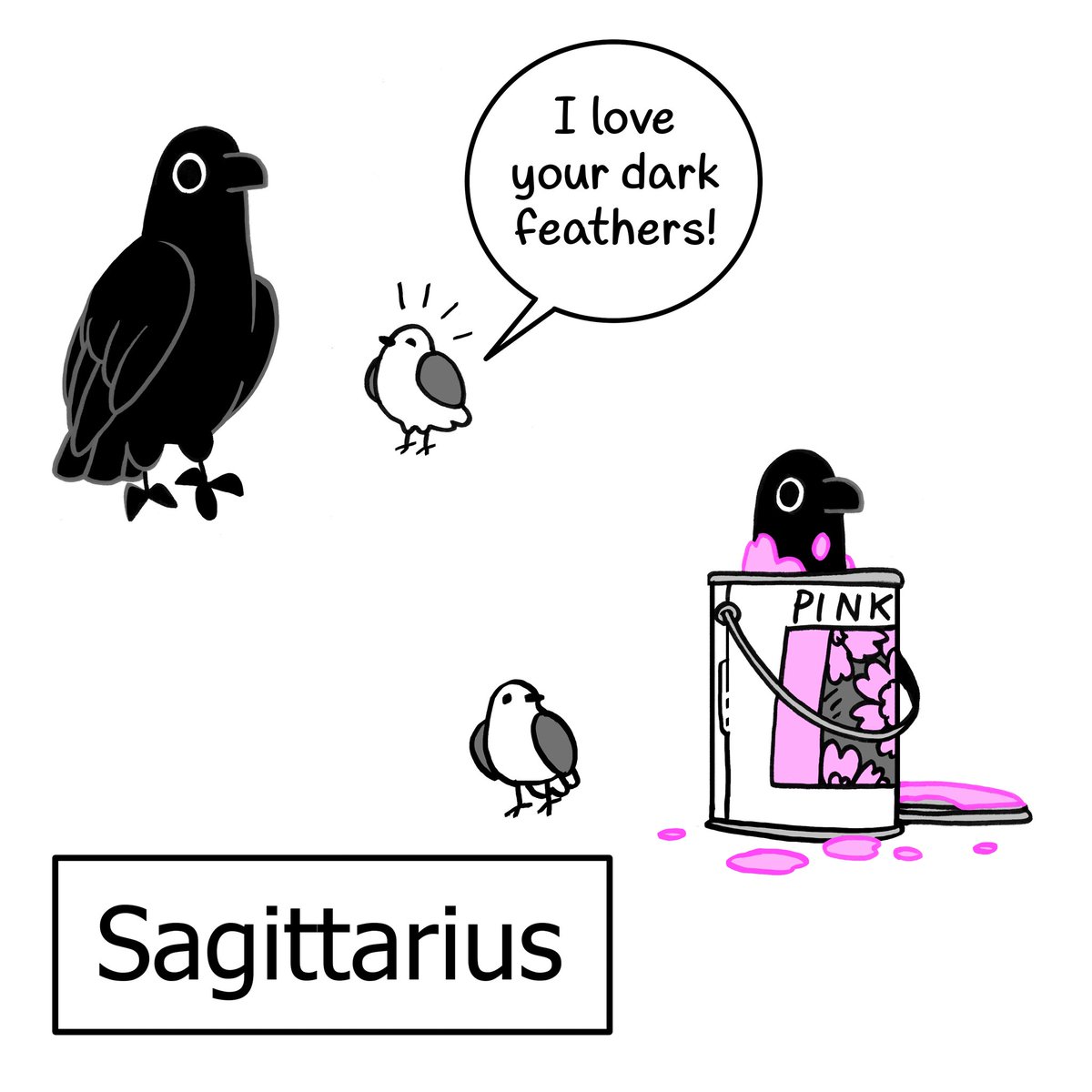 New Crow Time (1/2) ♎️♏️♐️ 