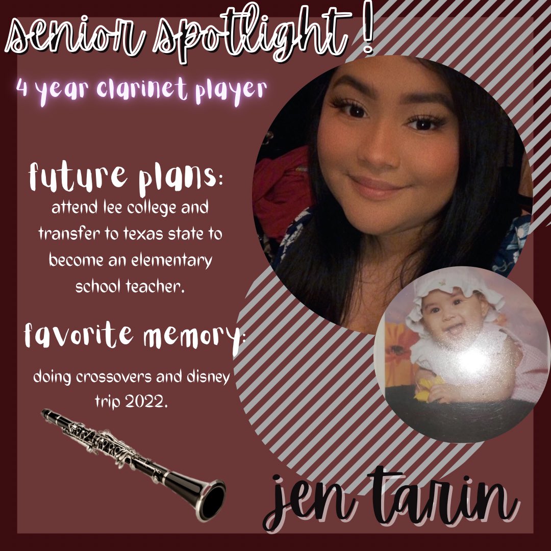 SENIOR SPOTLIGHT // JEN TARIN