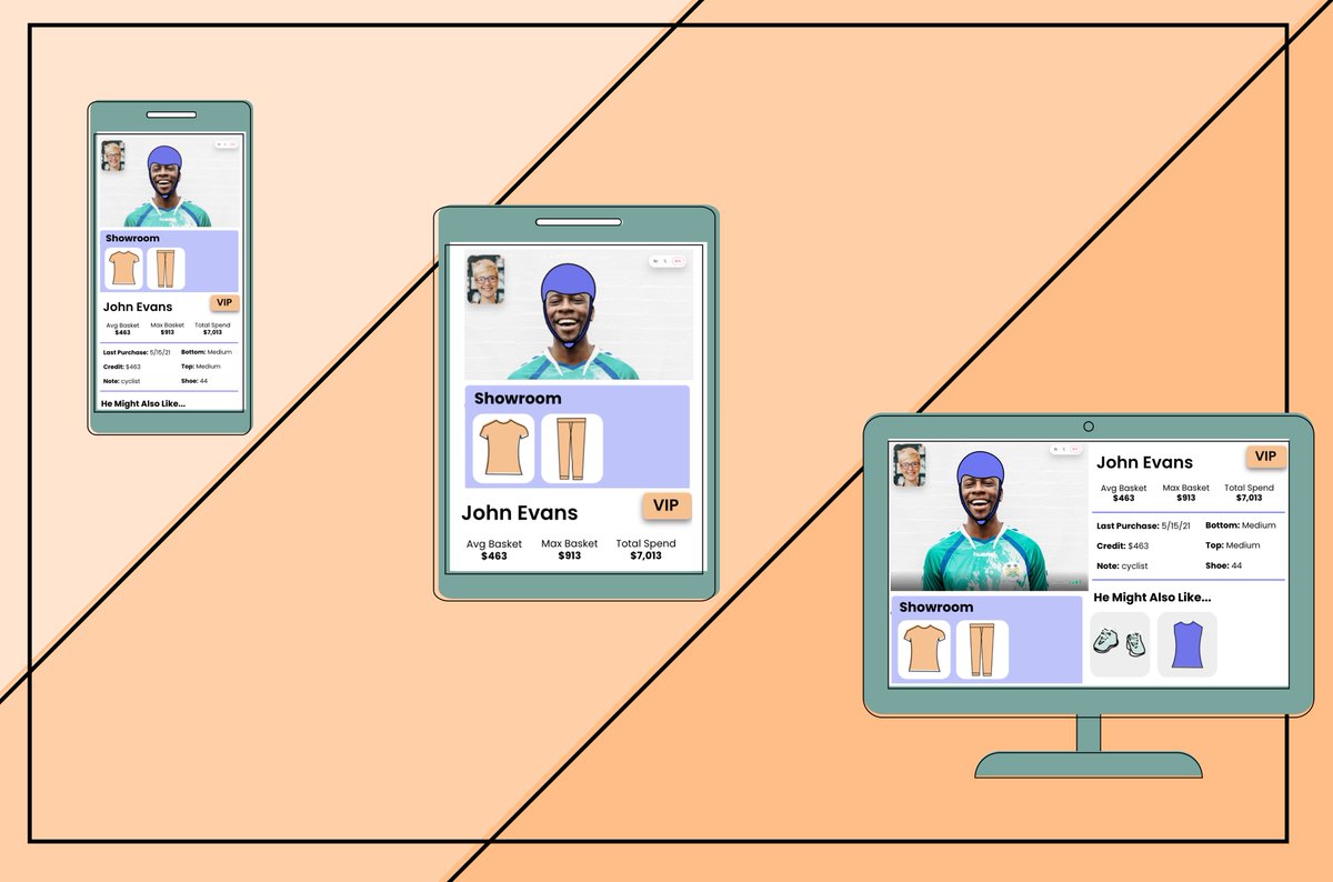 Boutiq_app's tweet photo. iPhone, iPad, Desktop? The answer isn’t as clear as a game of 🪨📄✂️, but here’s how to determine which hosting option is best for your brand’s personal video calls.
#boutiq #shopifyplus #personalvideoshopping #storeofthefuture #clienteling
https://t.co/0ZNUkFqBS3 https://t.co/uSlbEfyy3H