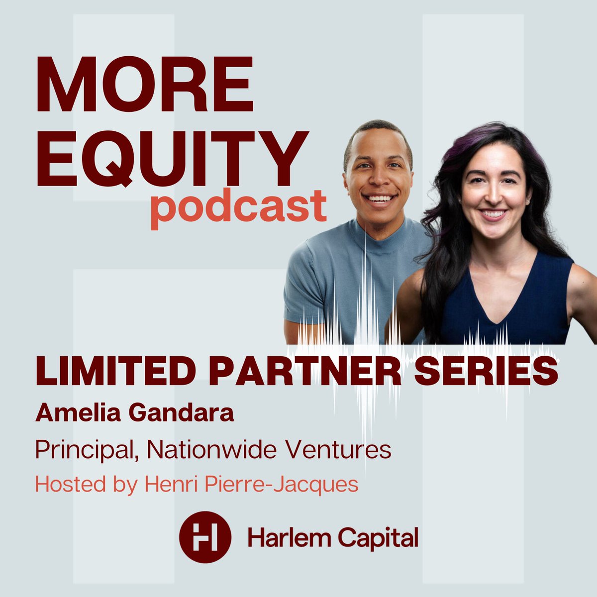 HarlemCapital's tweet photo. 📢 Next on our More Equity LP series: Amelia Gandara (@AmeliaOnPointe) of @Nationwide Ventures shares tips for emerging managers looking to build relationships with corporate LPs. 

🎧 Spotify: https://t.co/osu6djmjv0 
🎧 Apple: https://t.co/IFGaxDdHJA https://t.co/oZMgeh1xur