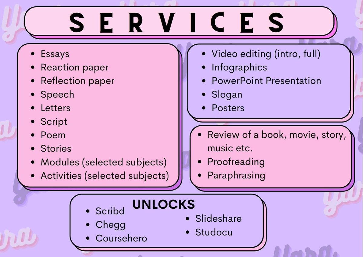 YaranaComms's tweet photo. 💫 Hello there! You can call me Yara.
I am an academic commissioner!
I am open 24/7
💭Can do rush
💭Can do heavy loads
Please see the attached photos for the services, terms and conditions, 'n MOP
#YAcomm
#YAfeedback https://t.co/27byS86dl4 https://t.co/1nrevvzYYf