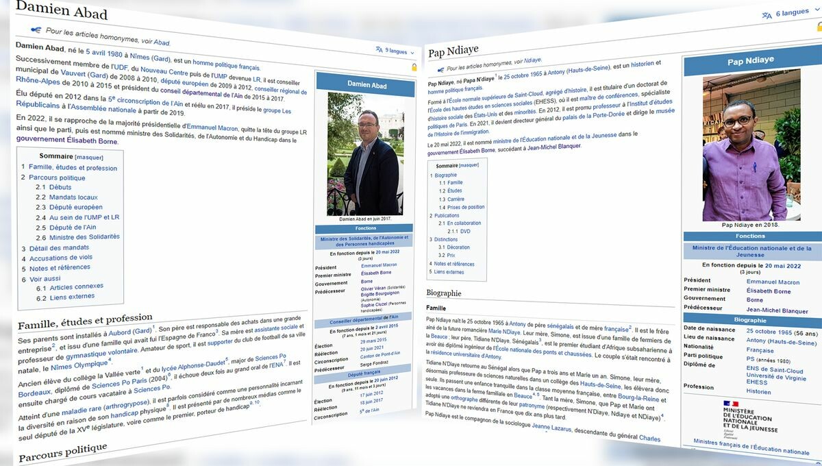 L'annonce du nouveau gouvernement a engendré plus d'un millier de contributions sur Wikipedia ➡️ l.franceinter.fr/Ig4