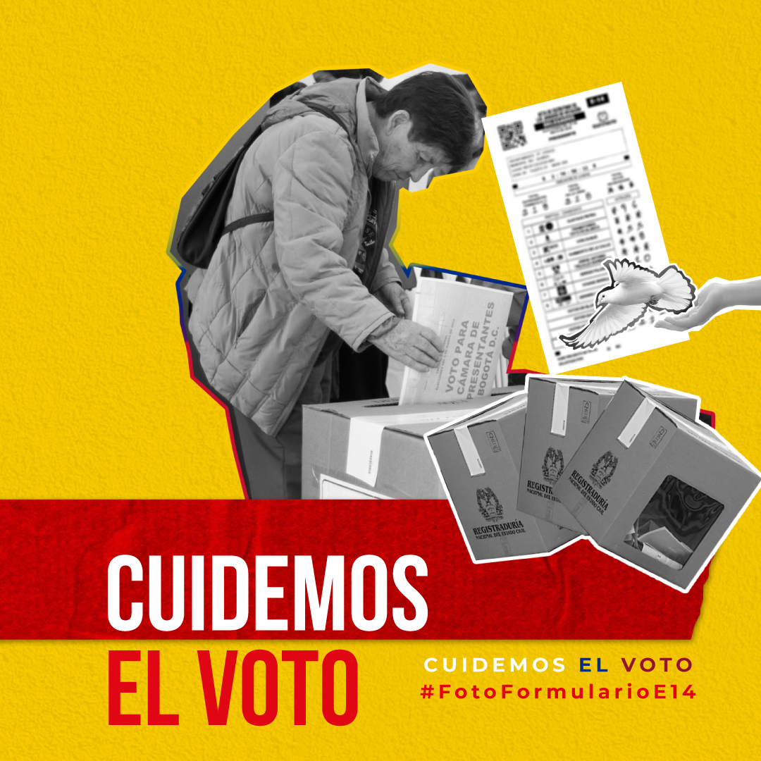 Fotoe14's tweet photo. ¡JURADOS, TESTIGOS Y OBSERVADORES!
Podemos cuidar el voto de Colombia.
Esta es una iniciativa de la Fundación @CorrelibreFund  para que entre todos hagamos veeduría ciudadana.
#formularioe14 #fotoe14 https://t.co/n1VjeHYkDl