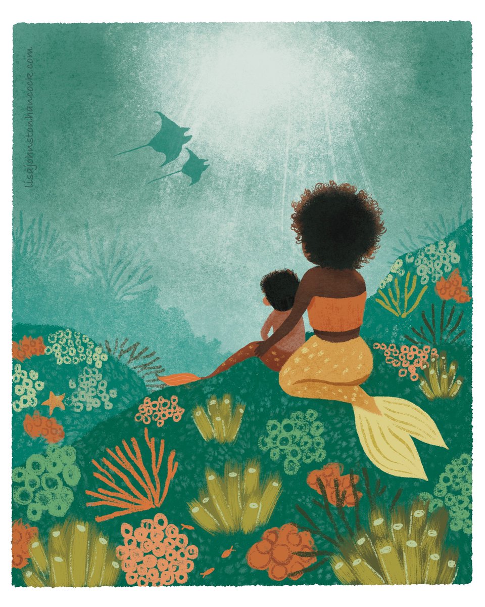 Happy Monday and Happy Mermay!

If you have not heard of #mermay, it’s a month long celebration of creativity, community and mermaids!  

I have this print for sale in my Shop. Link in bio! 

#mermay2022 #illustration #kidlit #kidlitartist #stingrays #underthesea #oceantheme