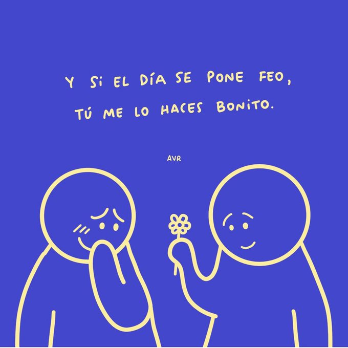 SoloReflexiones's tweet photo. Y si el día se pone feo, tú me lo haces bonito. https://t.co/XWh3lM8Xzm