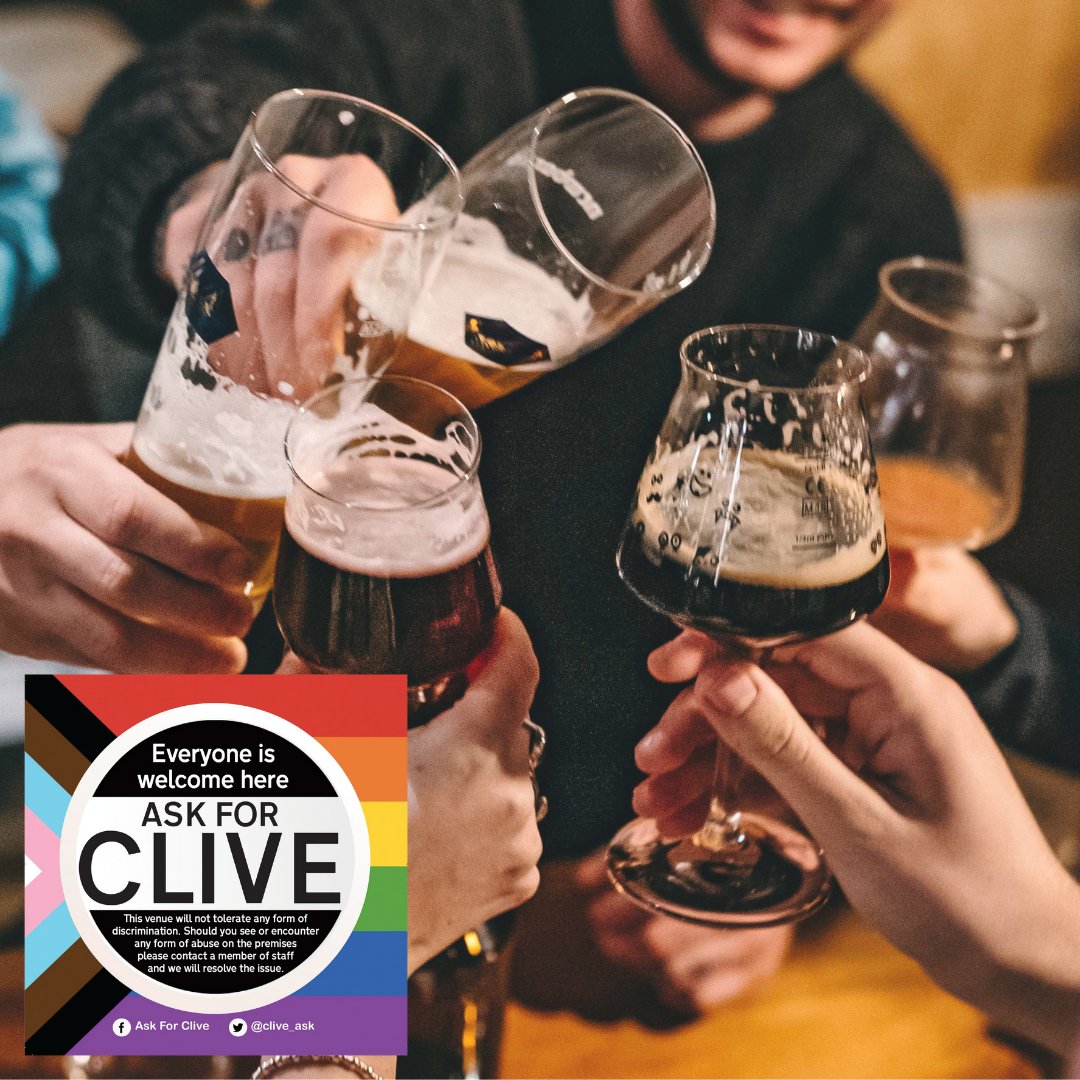 #CAMRA has partnered with <a href="/clive_ask/">AskForClive 🏳️‍🌈</a> to promote Pub Pride on 27th May.🏳️‍🌈
<a href="/WBOnline_/">What's Brewing</a> has collected a selection of participating pubs that also feature in the Good Beer Guide, so you are guaranteed a good pint!🍺
👉Read the WB article here: ow.ly/5jgp50JfJFN
📸 Amelia Claudia