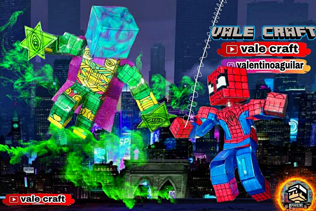 valecraft0's tweet photo. Mysterio vs Spider-Man 💯
Tutorial : https://t.co/WsBJtsGGRs // #papercraft #mysterio #SpiderManNoWayHome #Spidermanfarfromhome #SpiderMan #DoctorStrangeInTheMultiverseOfMadness #DoctorStrange #lima #Peru #Minecraft #YouTube https://t.co/wg0xqmlR8B