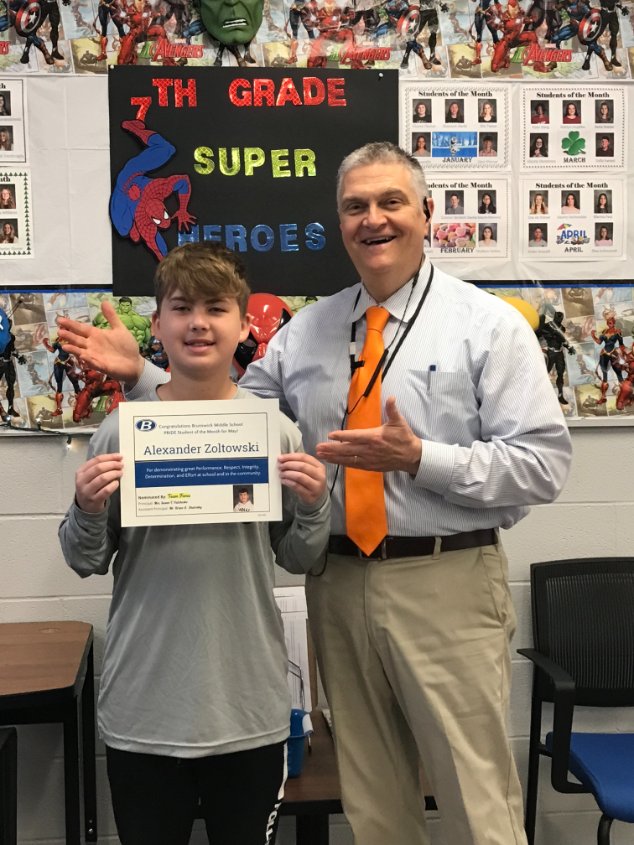 BMSSharosky (@bmssharosky) on Twitter photo The Force have too many great students. They can't select only 1 for Student of the Month for May! So they picked 2- Claire Bowers & Alex Zoltowski. Great job, Claire & Alex! Way to finish the year strong. #BMSDedicated2Excellence <a href="/BCSDBrunswickMS/">Brunswick Middle School</a> <a href="/Mrs_S_Bauer/">Mrs. Bauer</a> <a href="/BMSMath_Wenmoth/">Scott Wenmoth</a> The Force have too many great students. They can't select only 1 for Student of the Month for May! So they picked 2- Claire Bowers & Alex Zoltowski. Great job, Claire & Alex! Way to finish the year strong. #BMSDedicated2Excellence <a href="/BCSDBrunswickMS/">Brunswick Middle School</a> <a href="/Mrs_S_Bauer/">Mrs. Bauer</a> <a href="/BMSMath_Wenmoth/">Scott Wenmoth</a>