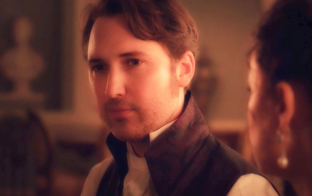 author71's tweet photo. Ben Lloyd-Hughes is so good in his role as Alexander. You can see the pain and anguish in his eyes, conveying the truth to Charlotte.  No wonder we love his character. What more shall we see from his fantastic acting in Season 3? #Sanditon #SanditonS2 #SanditonPBS  #SanditonS3 https://t.co/CqNX0476R5
