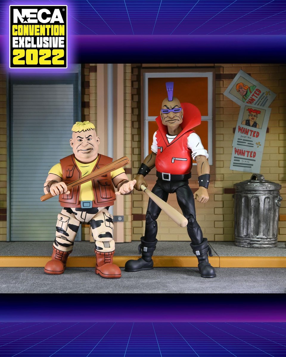 NECA_TOYS's tweet photo. Bringing the heat for our return to #sdcc tune in all week long for exclusive reveals https://t.co/W52lJiN4GL