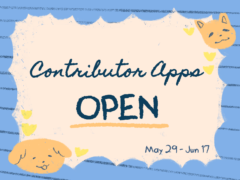 💙 Contributor Applications OPEN 💛 

Open until June 17th, 11:59PM KST 📅 All Namgi lovers &amp; Re-specters, apply now! 🕺🕺 

💌 Application Guidelines: namgizine.carrd.co/#apps 

🎨 Page, Collage, &amp; Merch Artists: forms.gle/LmuD8vv68yo2zm…
📝 Writers: forms.gle/iSc8nEQiniAZrv…