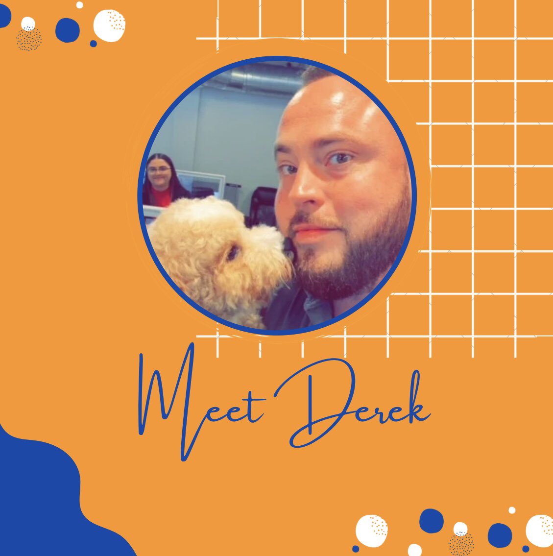 FusionHCS's tweet image. Our #teamhighlight for this week is Derek. Get to know him! 😊