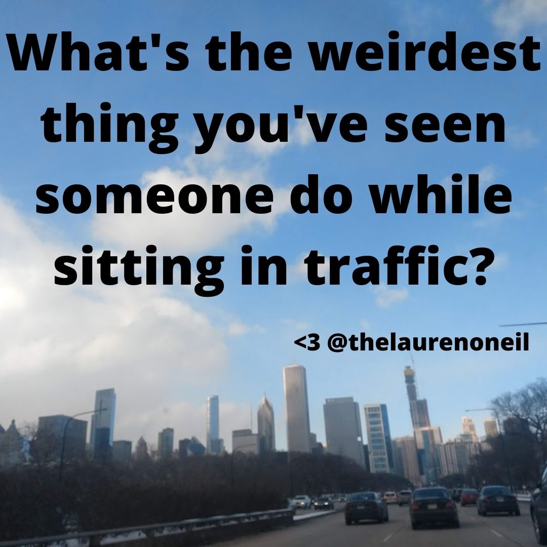 Q101Chicago's tweet photo. This morning I saw a guy clipping his nails on the Kennedy. <3 @laurenoneil https://t.co/gGcycgsNiy