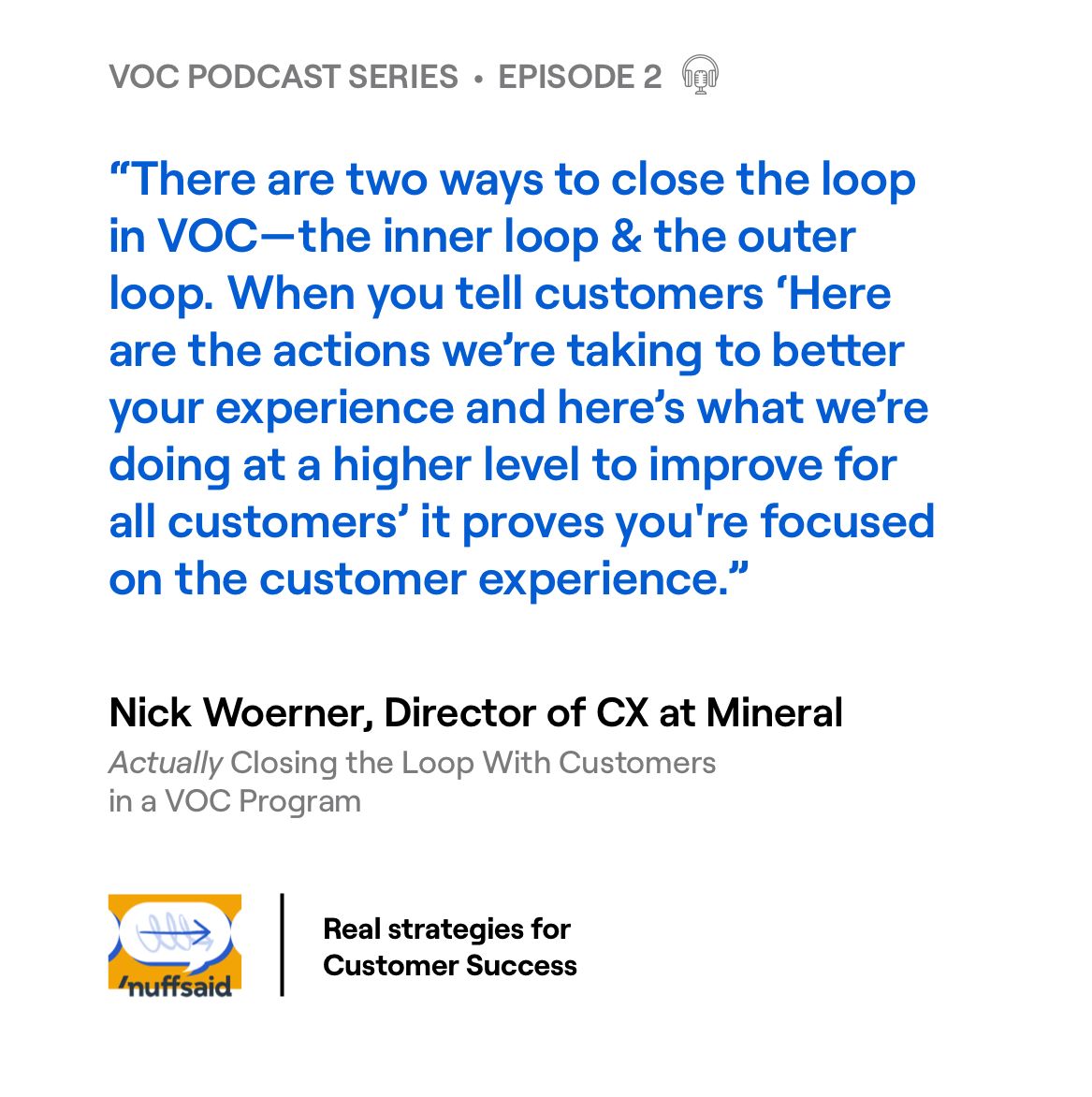 Complex. Overwhelming. Intimidating. Exhausting. These are the words business leaders often use to describe #HR. <a href="/Trust_Mineral/">Mineral</a> we’re committed to making our #customerexperience simple &amp; delightful.
Our Director of CX, Nick Woerner, is taking our approach to CX to the next level.
