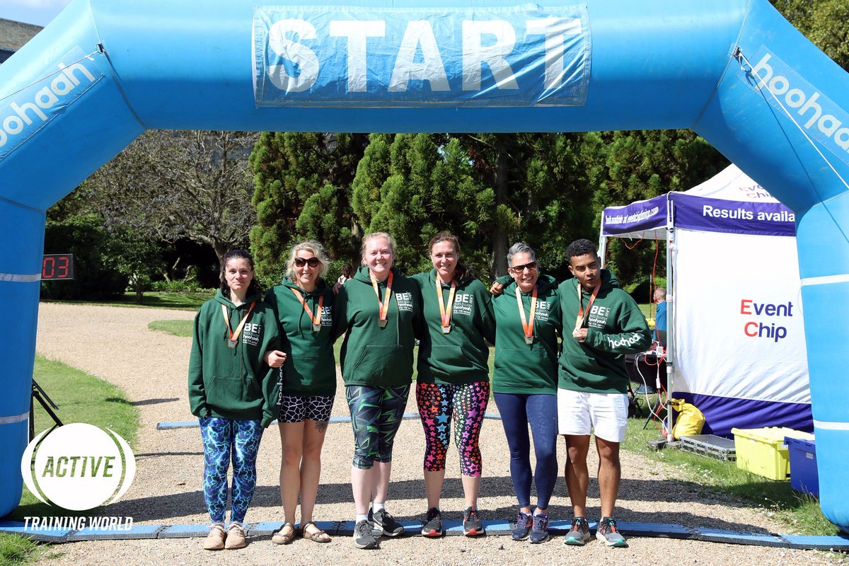 Happy but hot in their well earned hoohaah hoodies at 
@IckworthNT yesterday - huge thanks to <a href="/BarrEllisonLaw/">Barr Ellison Law</a> for sponsoring the race series.  One last race to go in what has been a joyous return to running events this year. Photo credit <a href="/markeastonphoto/">Mark Easton</a>