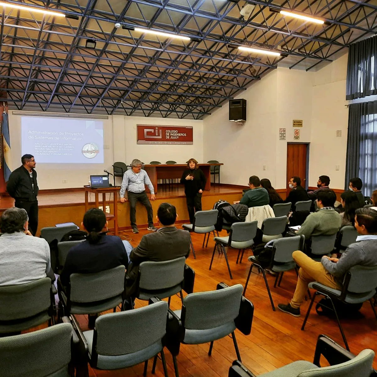 Formación con Calidad: se cumplió la evaluación del 3°módulo de la 1° Maestría de Ingeniería en Sistemas de Información, gestionada por graduados UNJu y respaldada por la UTN, la UNJu, CENTIJ y Colegio de Ingenieros de Jujuy. En modalidad híbrida, avanza la educación en #Jujuy!