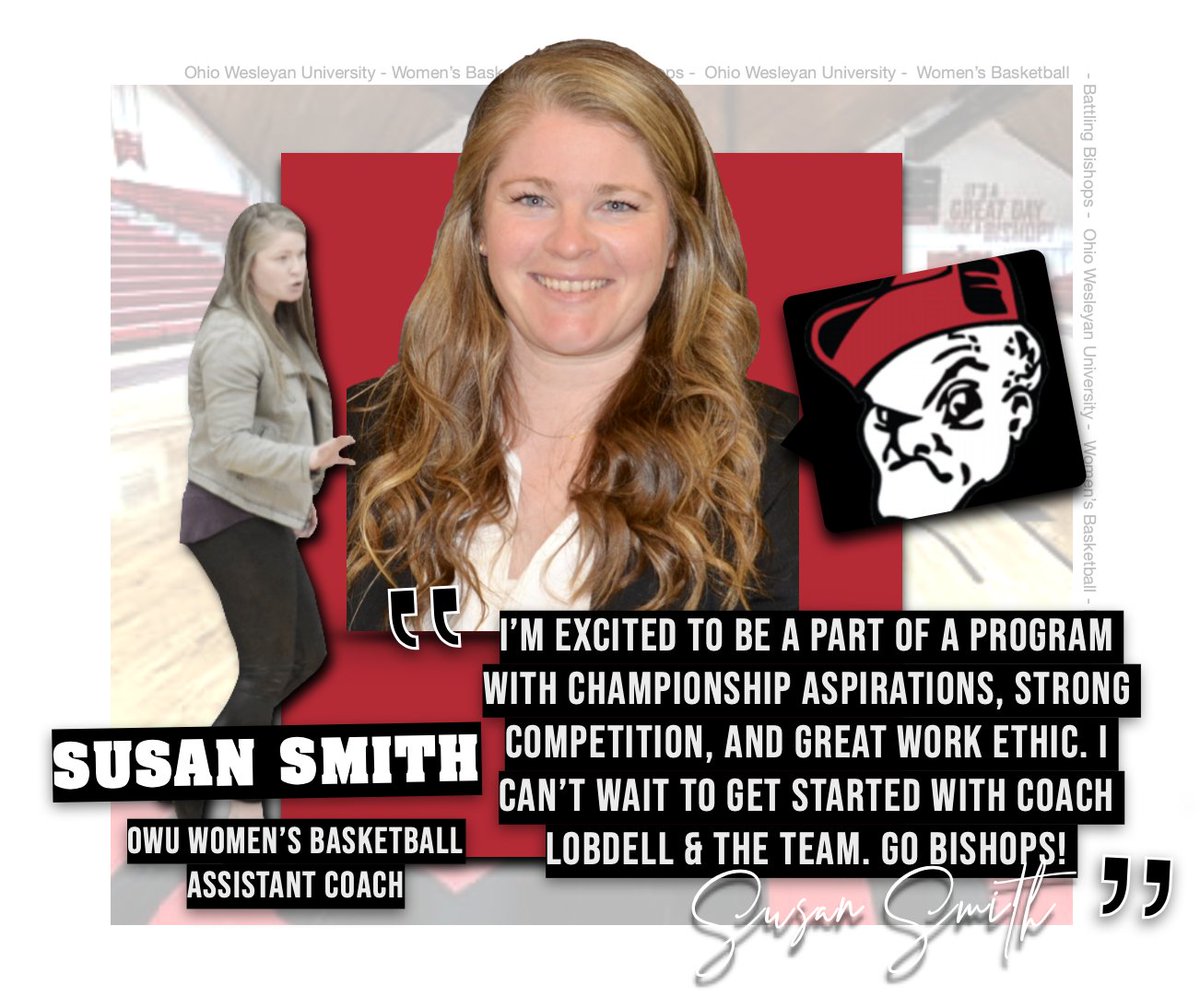 We are thrilled to add Coach Susan Smith to our family! 🏀🔴⚫️