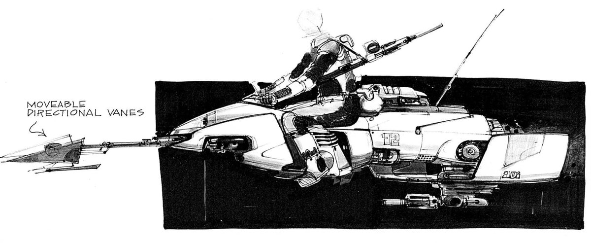 Original Sketches made for Star Wars: Return of the Jedi, featuring artworks by Joe Johnston, Ralph McQuarrie, Norman Reynolds and Nilo Rodis-Jamero.  Browse Full Collection ==> https://t.co/FYT7Z1WIzy 