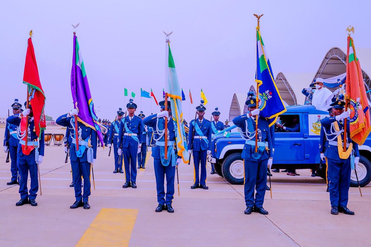 DejiAdesogan's tweet photo. Images from the Nigerian Air Force @ 58th Celebration held earlier today in Kano State. Congratulations to NAF Airmen and Airwomen. #NAFDAY2022 #NAFat58 https://t.co/G4BUkKP0hz