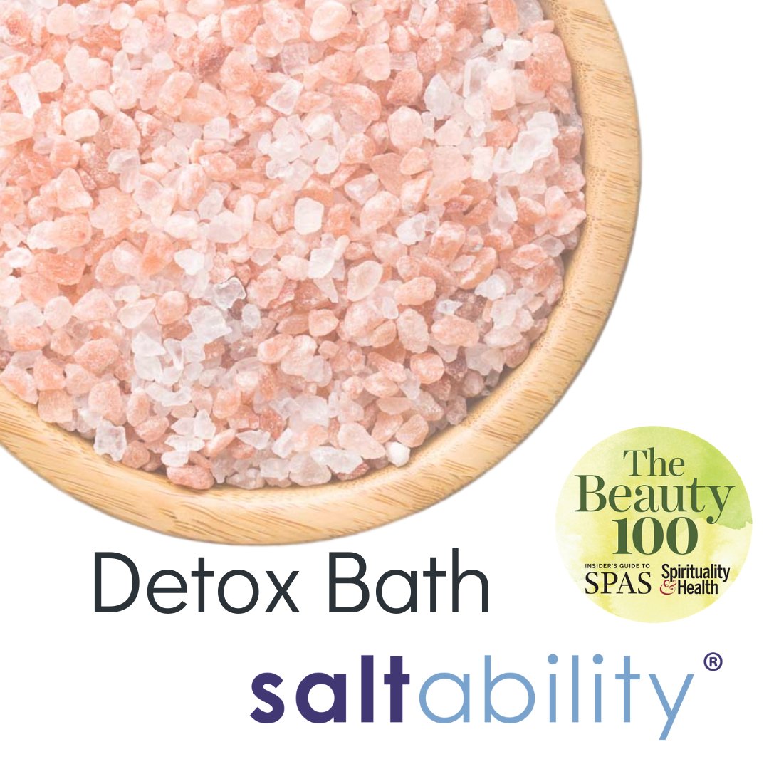 saltability's tweet photo. An end-of-the-day favorite: pour these pure Himalayan sea salts into your bath, and allow yourself to relax for 30 minutes, soaking in the mineral-rich goodness. Your body will thank you. 🙏🛀💗

#himalayansalt #pinksalt #spa #sauna #wellness #detox https://t.co/nEQql00b4x