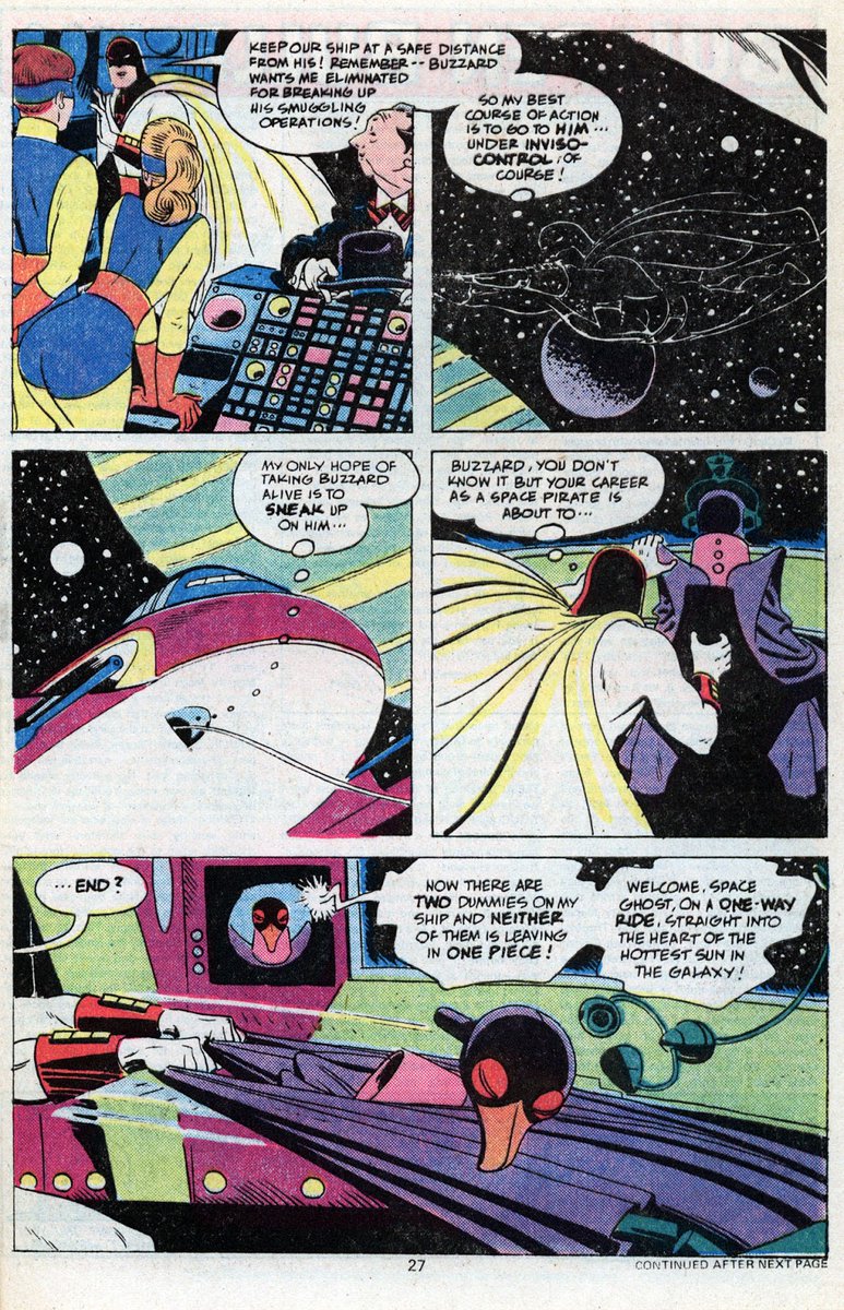 in 1978 you could get a Toth Space Ghost story written by @evanier for 35 cents