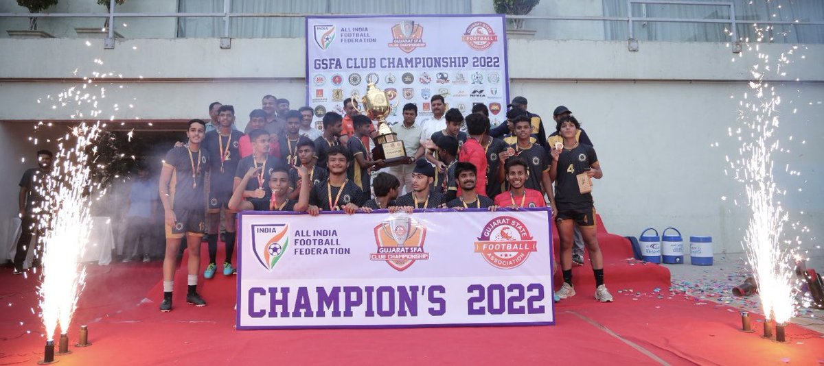 Gujarat State Football Association tweet media