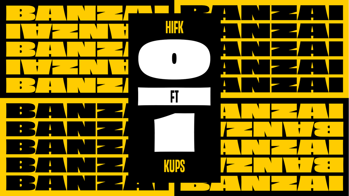 KuPS1923's tweet photo. 💛🖤 VOITTOON JA HISTORIAN KIRJOIHIN!!!

⭐️ Kuopion Palloseura voittaa HIFK:n Clinton Antwin maalilla ja tekee suomalaista palloiluhistoriaa - voitto on KuPS:n 30. peräkkäinen tappioton ottelu Veikkausliigassa! 

🏆 Tämä on uusi Suomen ennätys!

#KuPS #Veikkausliiga #Banzai https://t.co/Abuc41UHNA