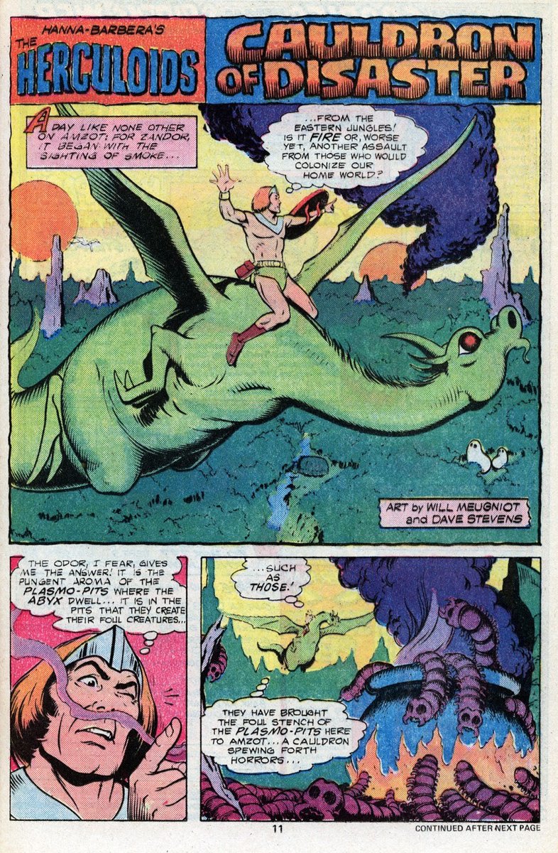 oh- and this story was preceded by a Dave Stevens Thundarr tale 