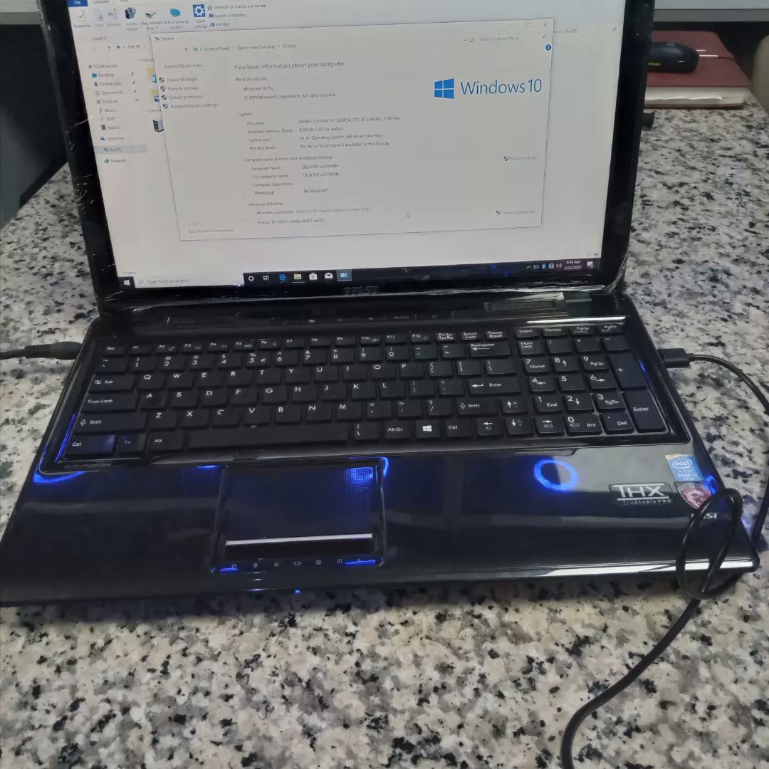 SamsonCLinus's tweet photo. MSI GE60
Price 170k
Full laptop Specification
Neatness 97%
Functionality 100%
Intel i7
8gb Ram
750 HDD
SSD space
Turbo
2gb dedicated Nevida graphics
Free original charger
14 days warranty
Delivery KD and nation wide DM or call 07065699559
#Sam_Tech #gaming #laptop #dedicated https://t.co/kNeTnoBNvZ