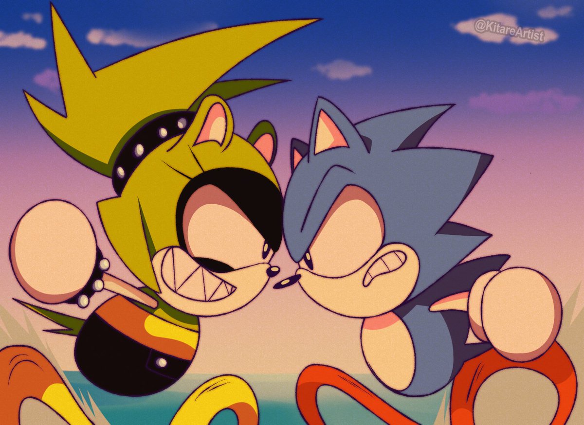 sonic the hedgehog teeth 2boys multiple boys furry male spikes male focus clenched teeth  illustration images