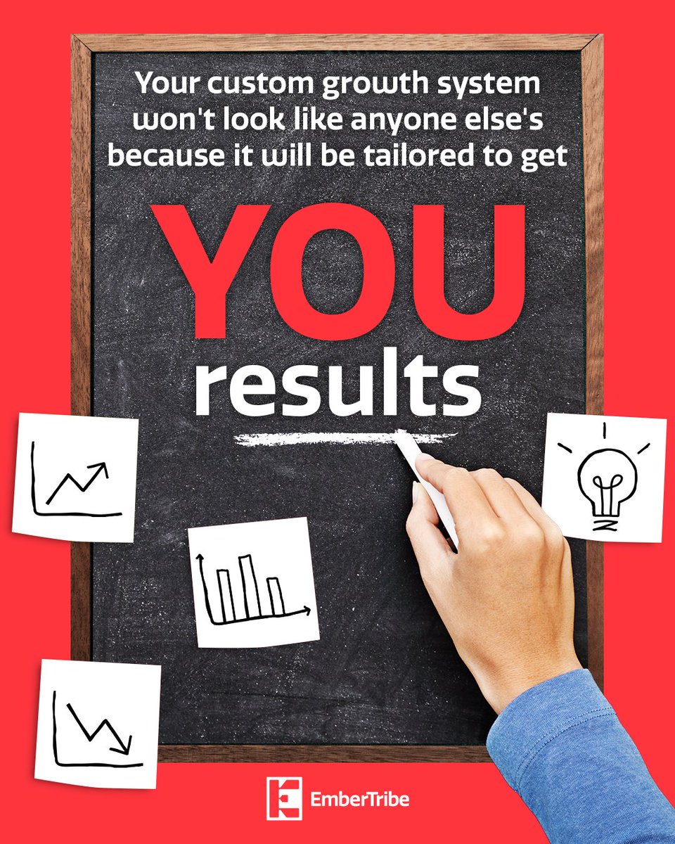 You won't find this method anywhere else 🤯📈

We analyze your business where it is right now and where you want to be and then engineer your unique growth system 🚀

We'll use different traffic and retargeting strategies to improve your revenue for sustainable growth 📊