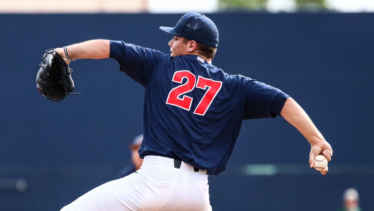 #ArizonaWildcats HC #ChipHale says it’ll be a bullpen game Wed. for #UofA to start inaugural #Pac12Baseball tournament.

#DawsonNetz, who started in similar fashion in Game 3 of ‘21 #SuperRegionals against #OleMiss, will get opening nod vs. #OregonDucks.

Photo: @UArizonaPix