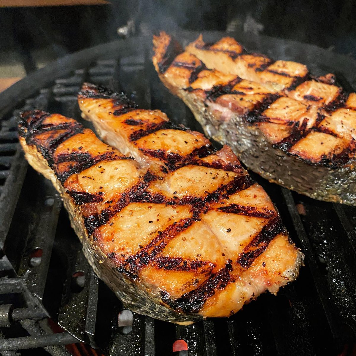 Sun's out, salmon's out. Grilling season is in session.

📸  <a href="/tshelburn/">Tim Shelburn</a>