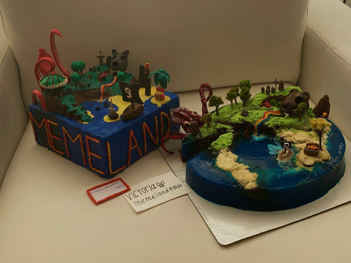 Victoria0909909's tweet photo. edible memeland. 10 hours of work. redone twice  @9gagceo @keung @on9eth @memeland @gronkwizard @m1nn1er1dsy @bananamilkhin
#memeland  @GhostLuu @karenckarenc https://t.co/aTxeXzGUKS