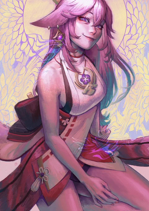 pretty please, kitsune guuji 🧎
[#原神 #genshinimpact] 
