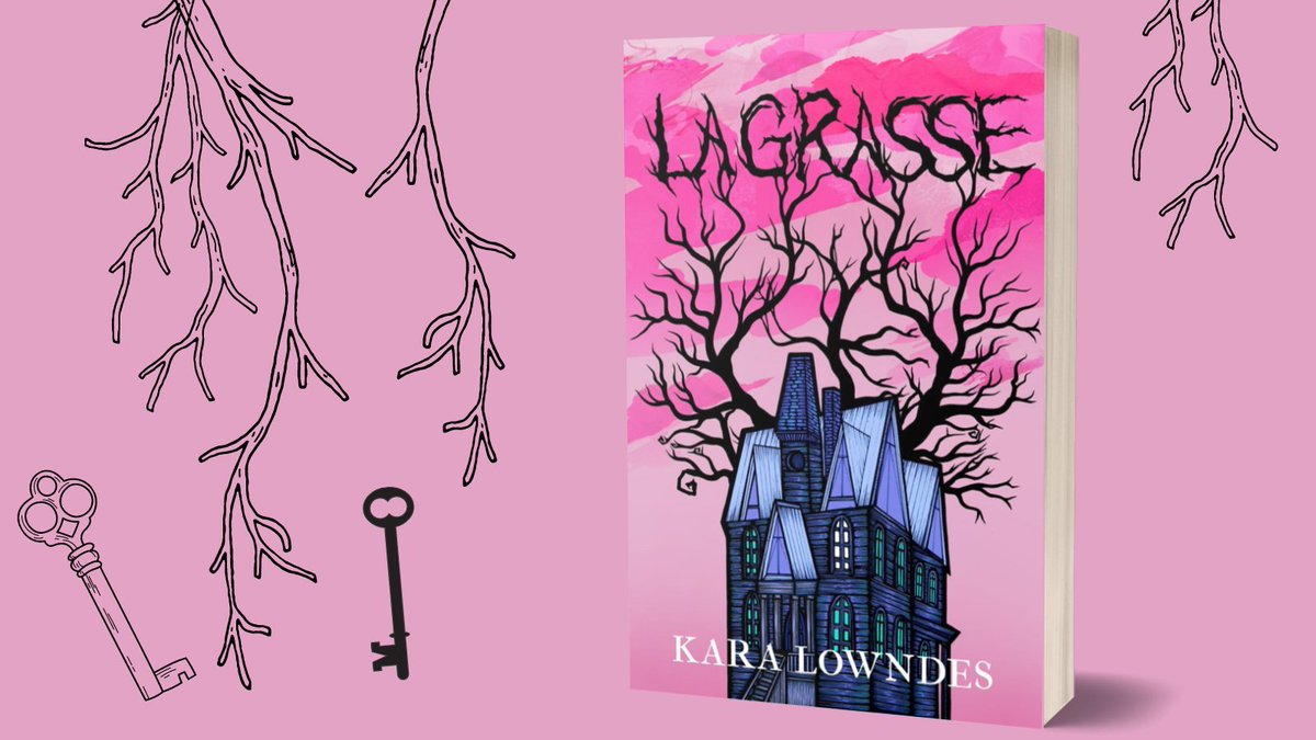Lagrasse by Kara Lowndes is released today! You can get a copy of this Modern Gothic sapphic romance from Amazon and Smashwords now ❤️🖤❤️