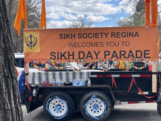 evanbrayshow's tweet photo. Congratulations to the Sikh Society Regina for another incredible Sikh Day Parade and celebration!  Thanks for including @reginapolice in your celebrations! #community #celebration #reginasikhcommunity https://t.co/0rstiMZrqc