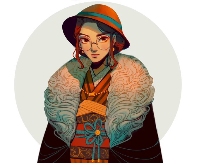 #NorthAsianArtists үтүө күнүнэн! I'm Yana from Yakutia ❄️ sometimes I draw stuff 
