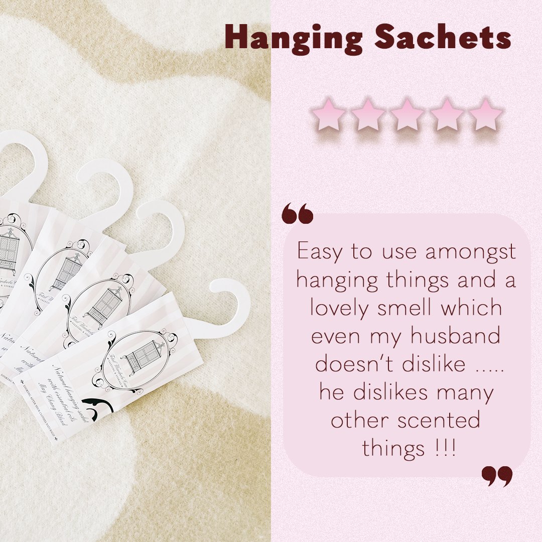 How great is this review!? Anyone else's husband the same? Fussy on scents? ⁠With our 3 fragrances, you'll be sure to find one you love, whether that's May Chang, Cedarwood or Vetivert, there's one for everyone
⁠#totalwardrobecare #clothesmoth #feefo #mothseason #naturalpoducts