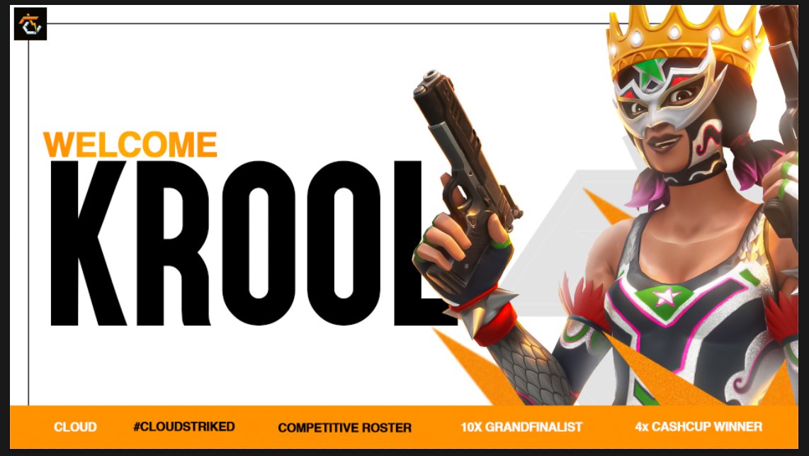 ⛈️| Introducing Our Newest Recruit <a href="/Kroolfn/">Krool</a>

#CloudStriked