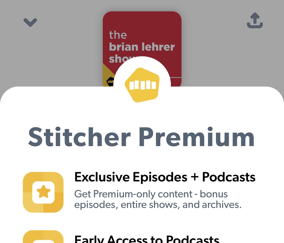 evan4sh's tweet photo. Hey @Stitcher why put podcasts like @BrianLehrer behind a paywall when they’re free everywhere else? Are you trying to push people away? I’ve been there. DM me. I’ll give you my therapists #. https://t.co/UNRS57YR4Y