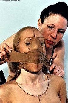 Perfectly placed sheer gusset and pantyhose encasement! xXx #devonshireproductions