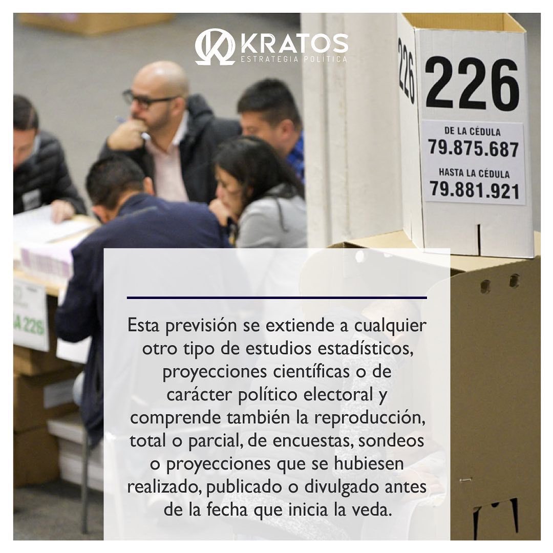 QUIETOS TODOS🫡
¿Sabían que el CNE le prohibió a las encuestadoras publicar sus encuestas una semana antes de las elecciones mediante artículo?🫠
¿Será porque puede influir en la decisión de la gente al votar?🗳 ¿Evitar algún intento de manipulación?👮‍♀️ #EleccionesColombia #AHORA