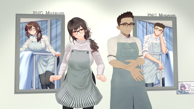 #おうつちのVRC日記
#PNGミュージアム
モデル2人で!
これすげーわかる
きれいなふぐりさん 