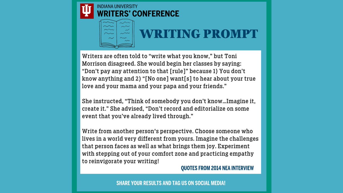Indiana University Writers' Conference tweet media